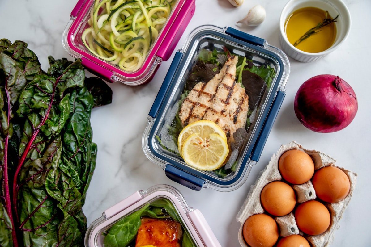 Nutritious protein-rich meal preparation